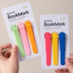 6 (Pcs) Automatic Silicone Reading Bookmark – Smart Way to Mark Your Page - Image 2