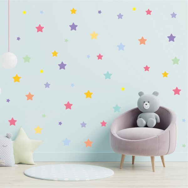 Colorful Star Wall Stickers