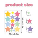 Colorful Star Wall Stickers - Image 4